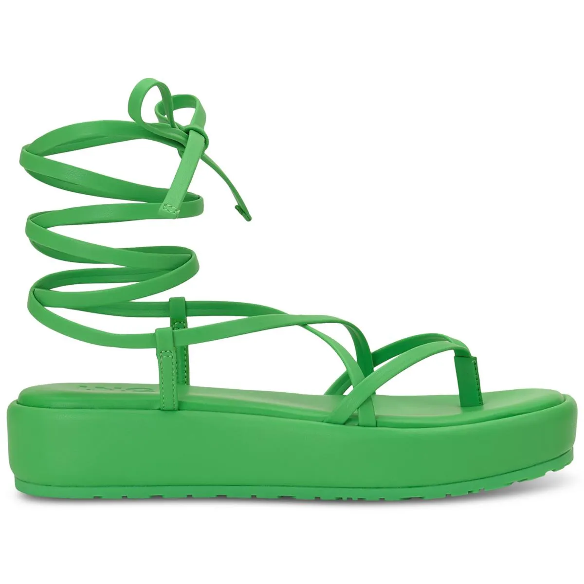 Rexile Womens Thong Strappy Flatform Sandals