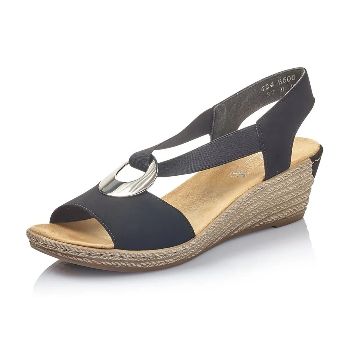 Rieker Women's 624H6-00 Black