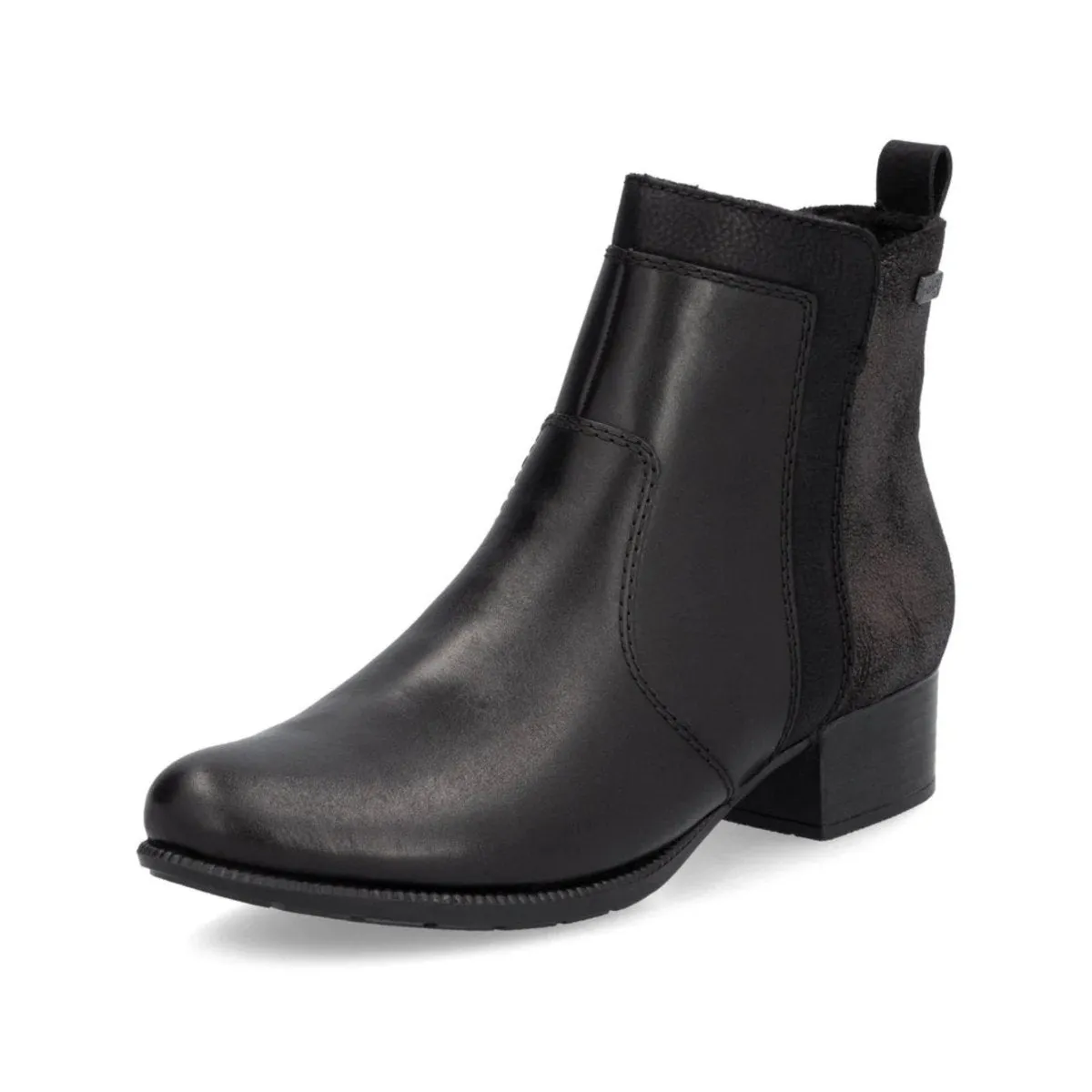 Rieker Women's 78658-00 Sariana Black/Pewter Waterproof