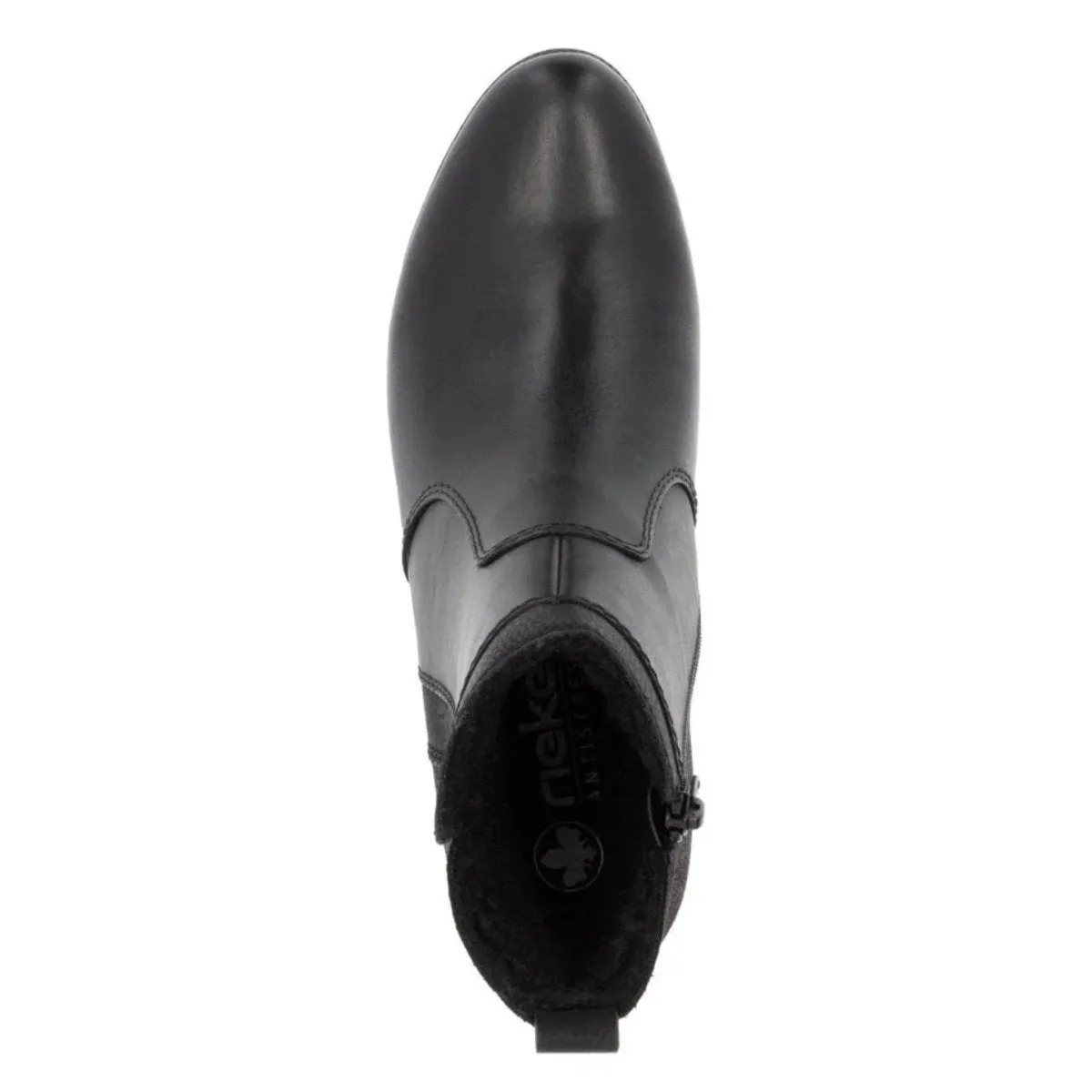 Rieker Women's 78658-00 Sariana Black/Pewter Waterproof