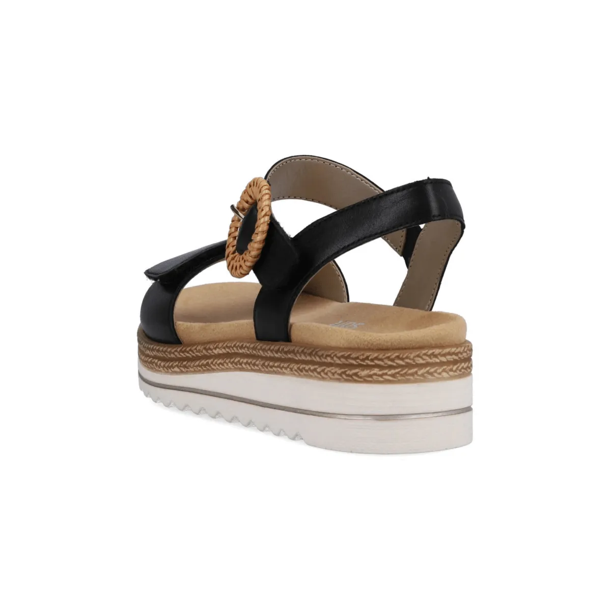 Rieker Women's D0Q52-00 Jocelyn Black Leather