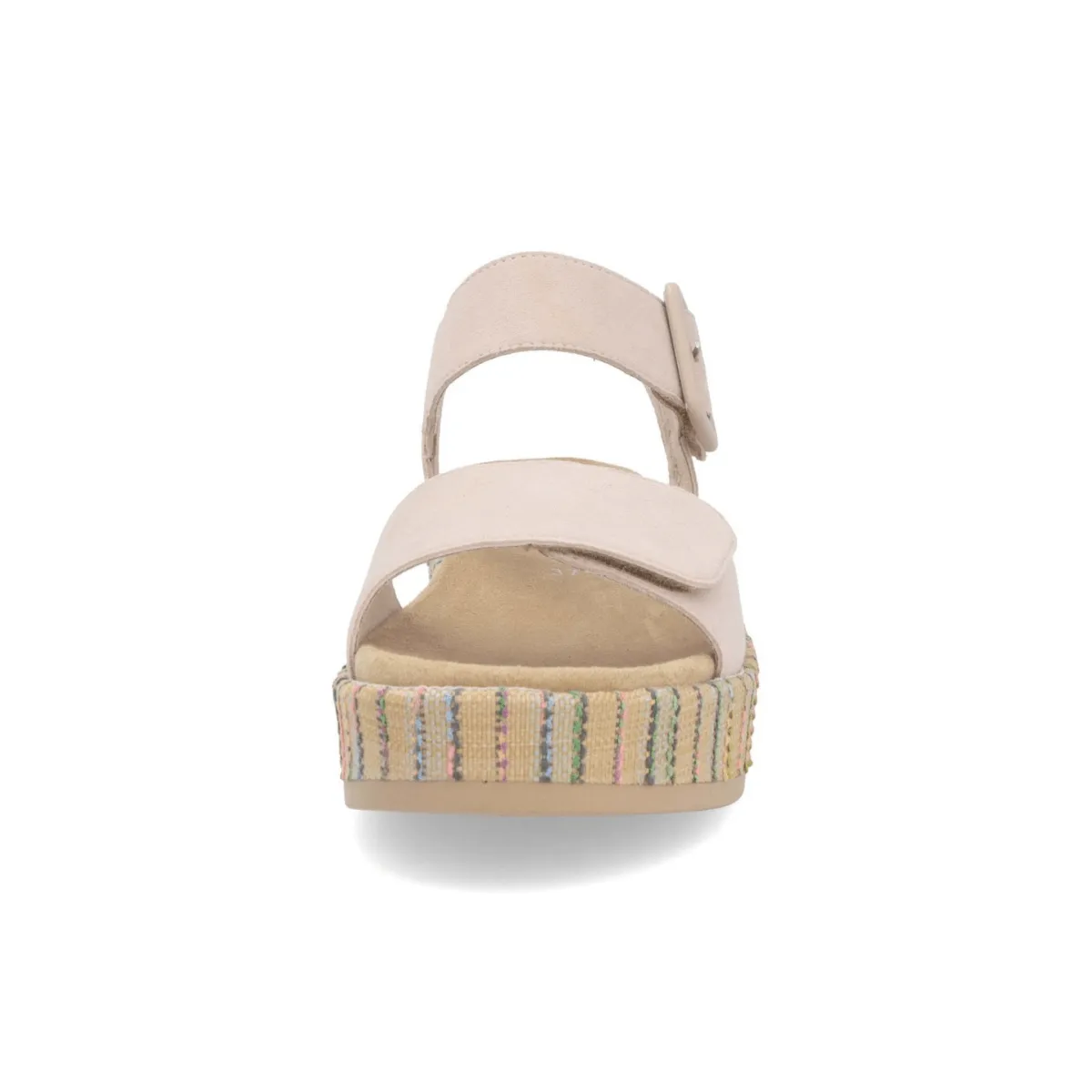 Rieker Women's D1N54-60 Jocelyn Beige Suede