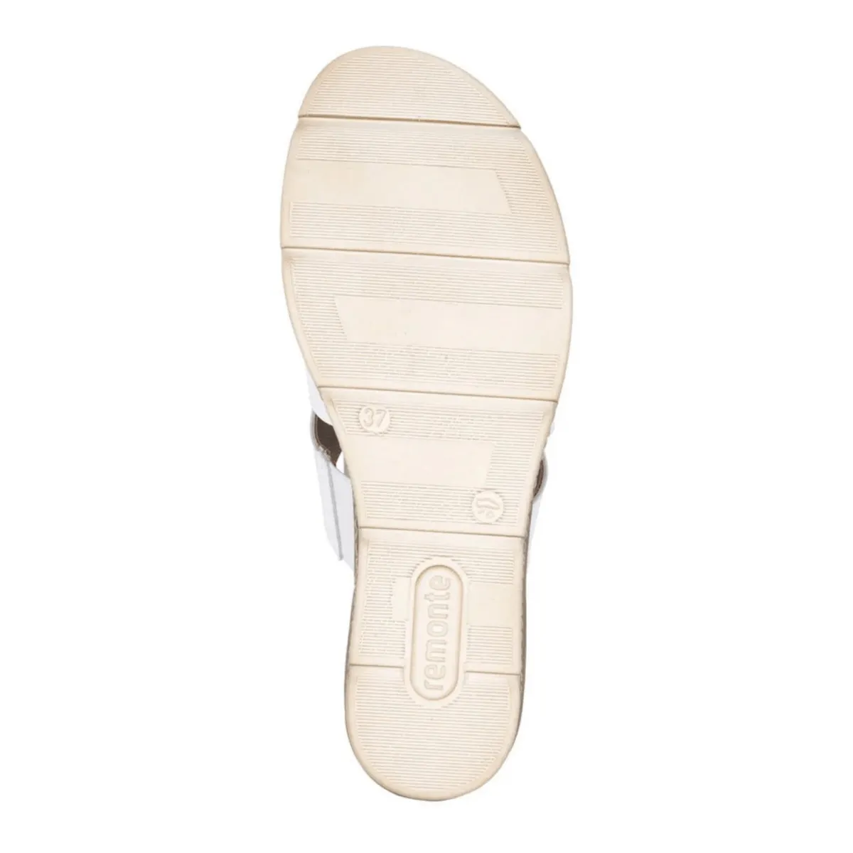 Rieker Women's D2L52-80 Jerilyn White Leather