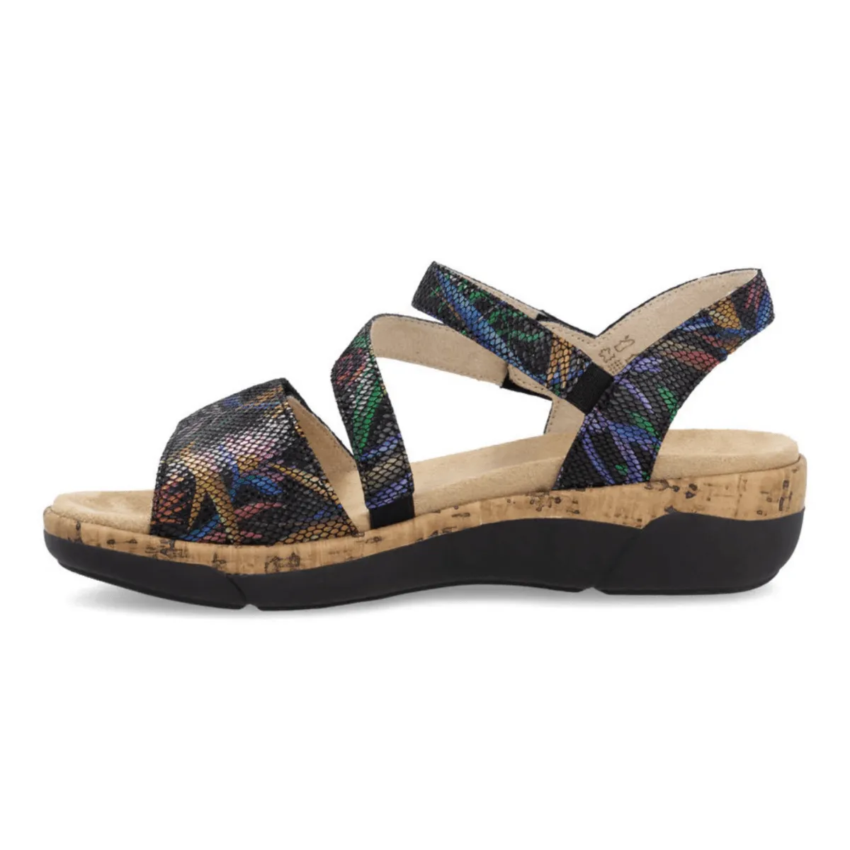 Rieker Women's R6860-91 Jocelyn Black Multi Leather