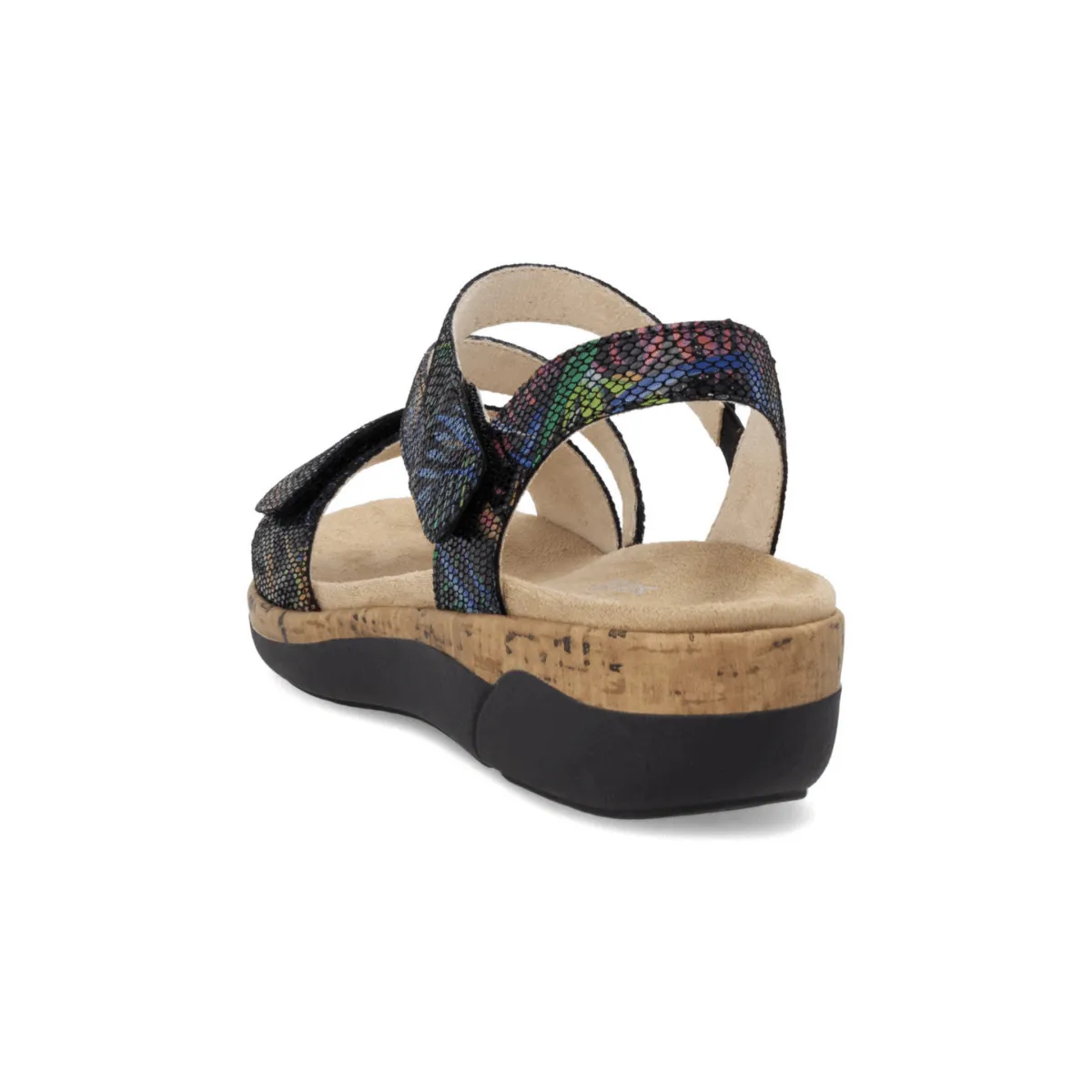 Rieker Women's R6860-91 Jocelyn Black Multi Leather
