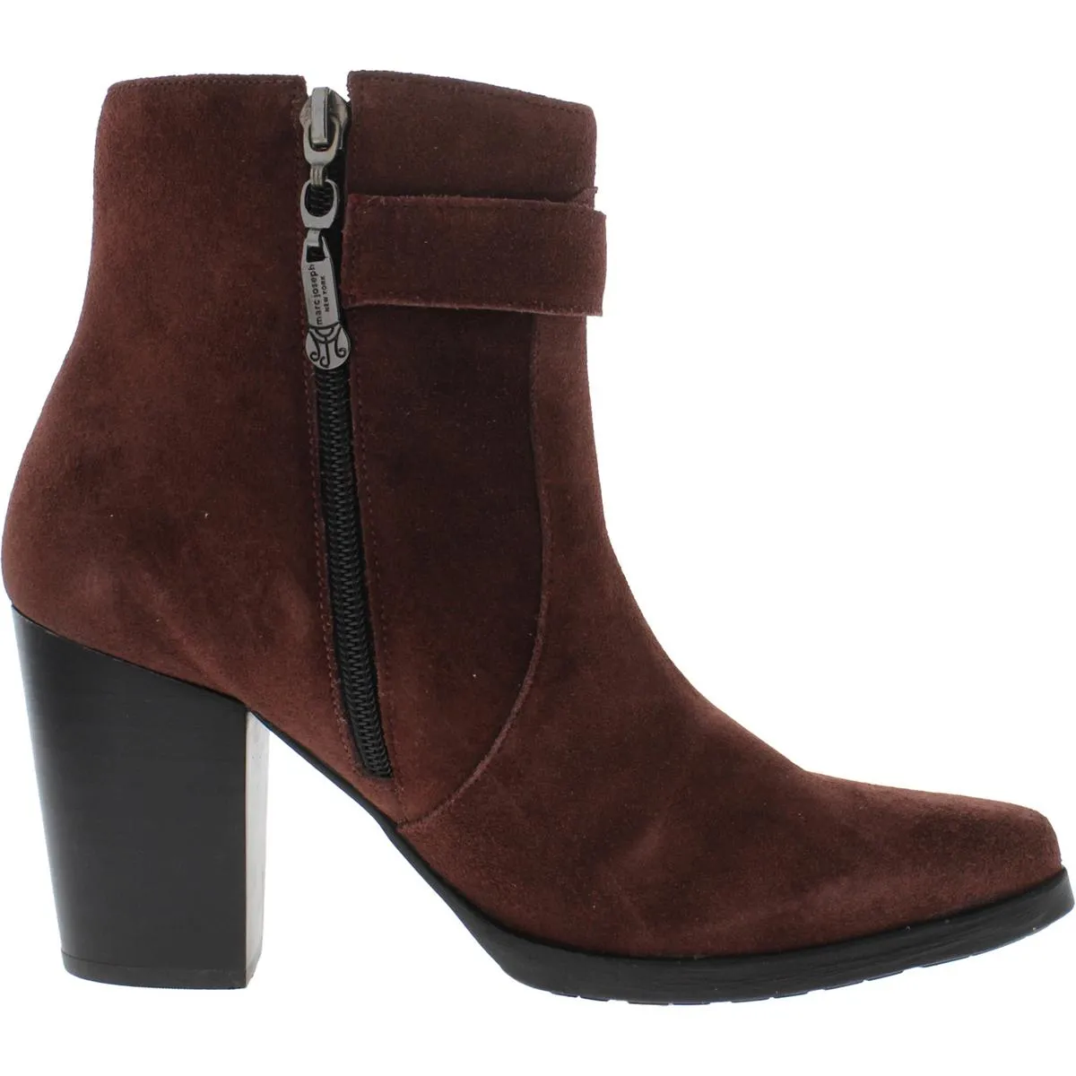 River Rd Womens Suede Heels Ankle Boots