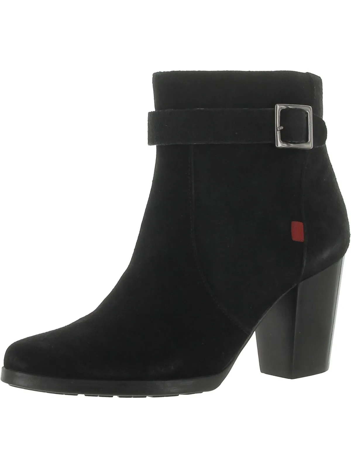 River Rd Womens Suede Heels Ankle Boots
