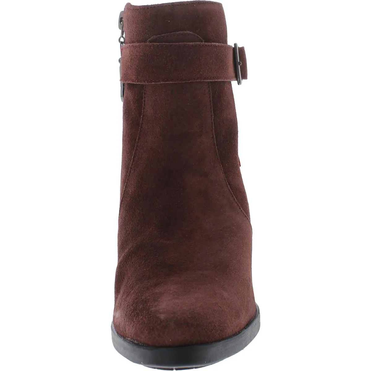 River Rd Womens Suede Heels Ankle Boots