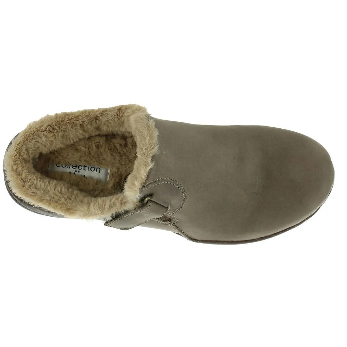 Roseville Clog Womens Leather Slip On Clogs