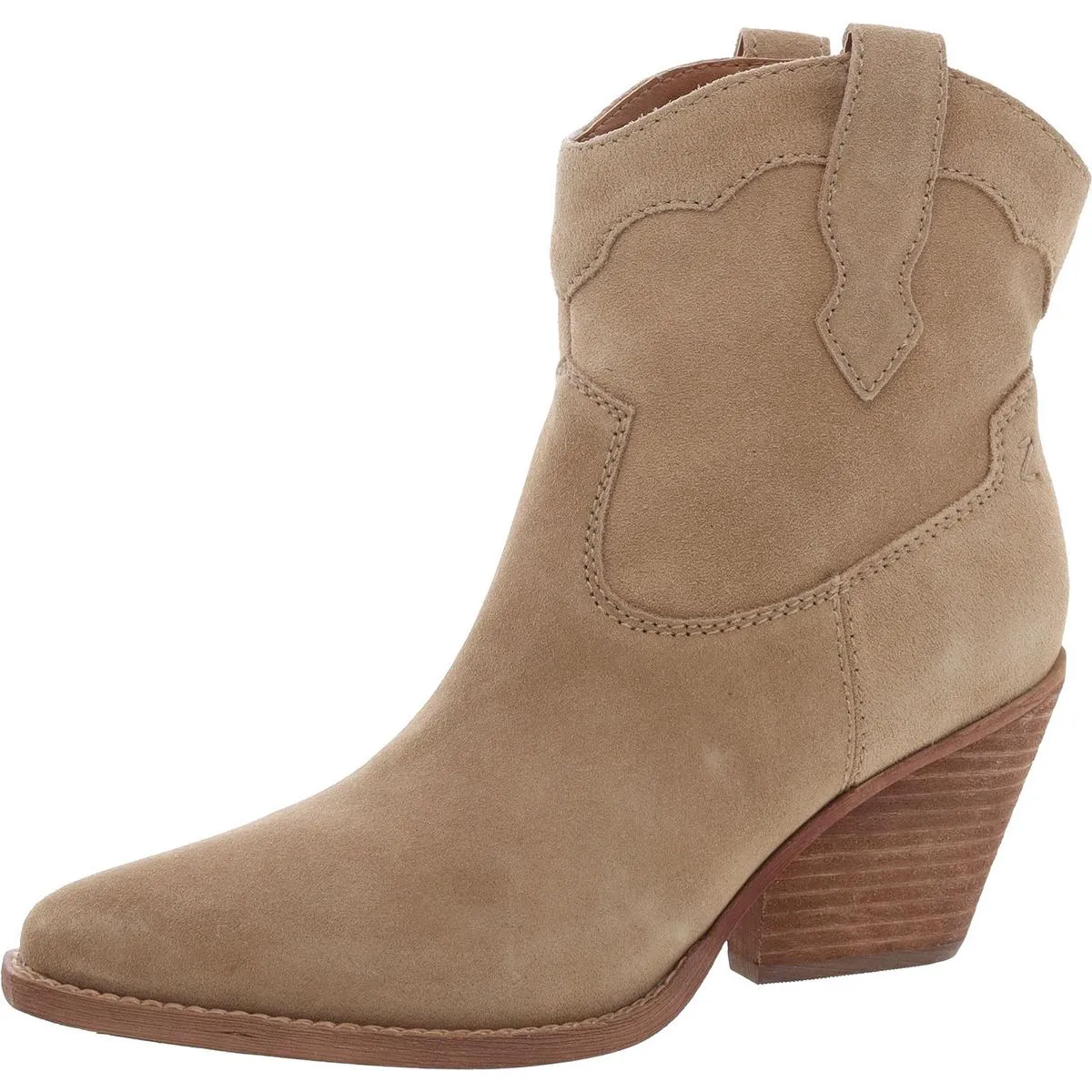 Roslyn Womens Leather Pull On Cowboy, Western Boots