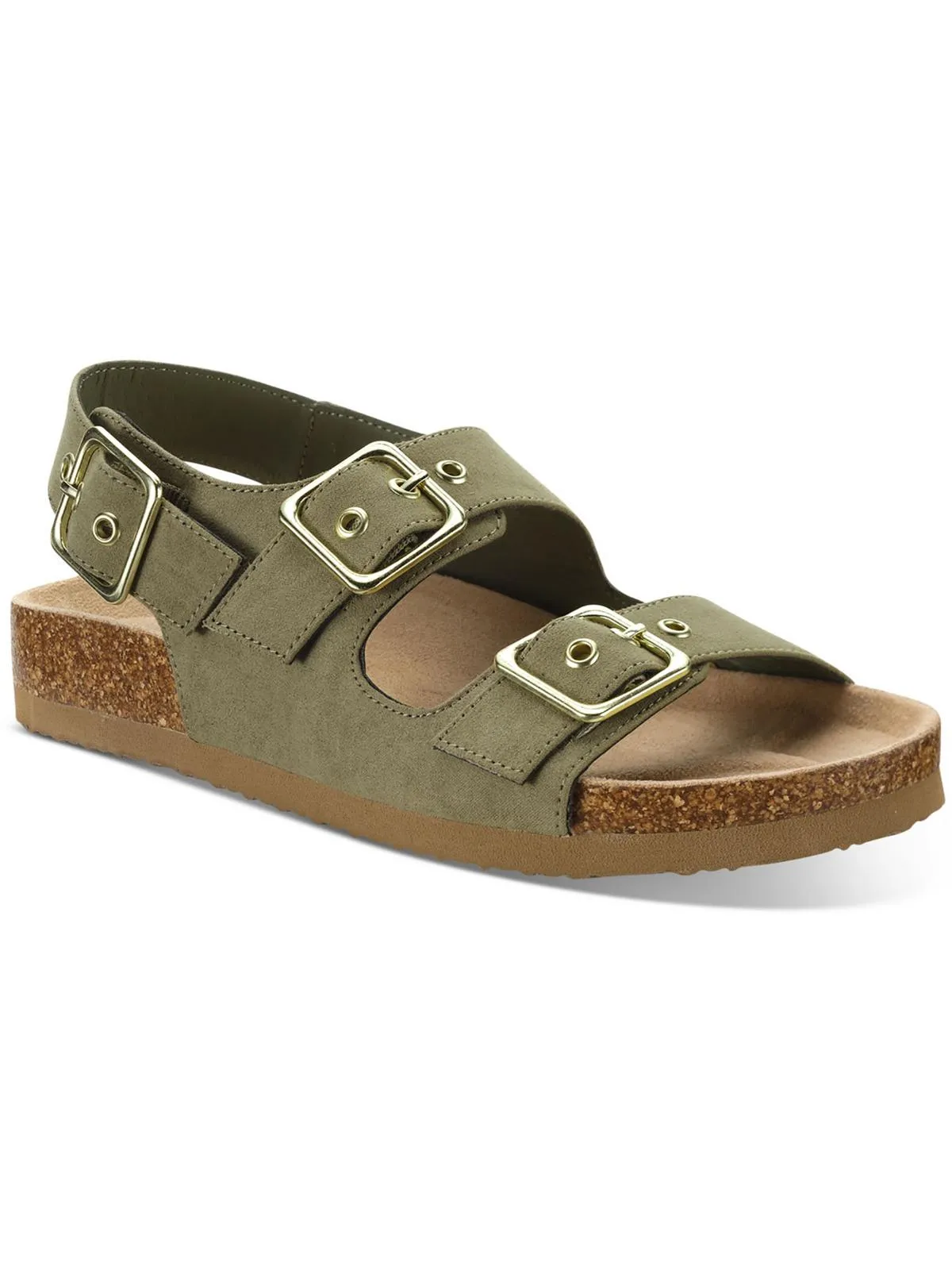 Sadiee Womens Buckle Slingback Sandals Shoes