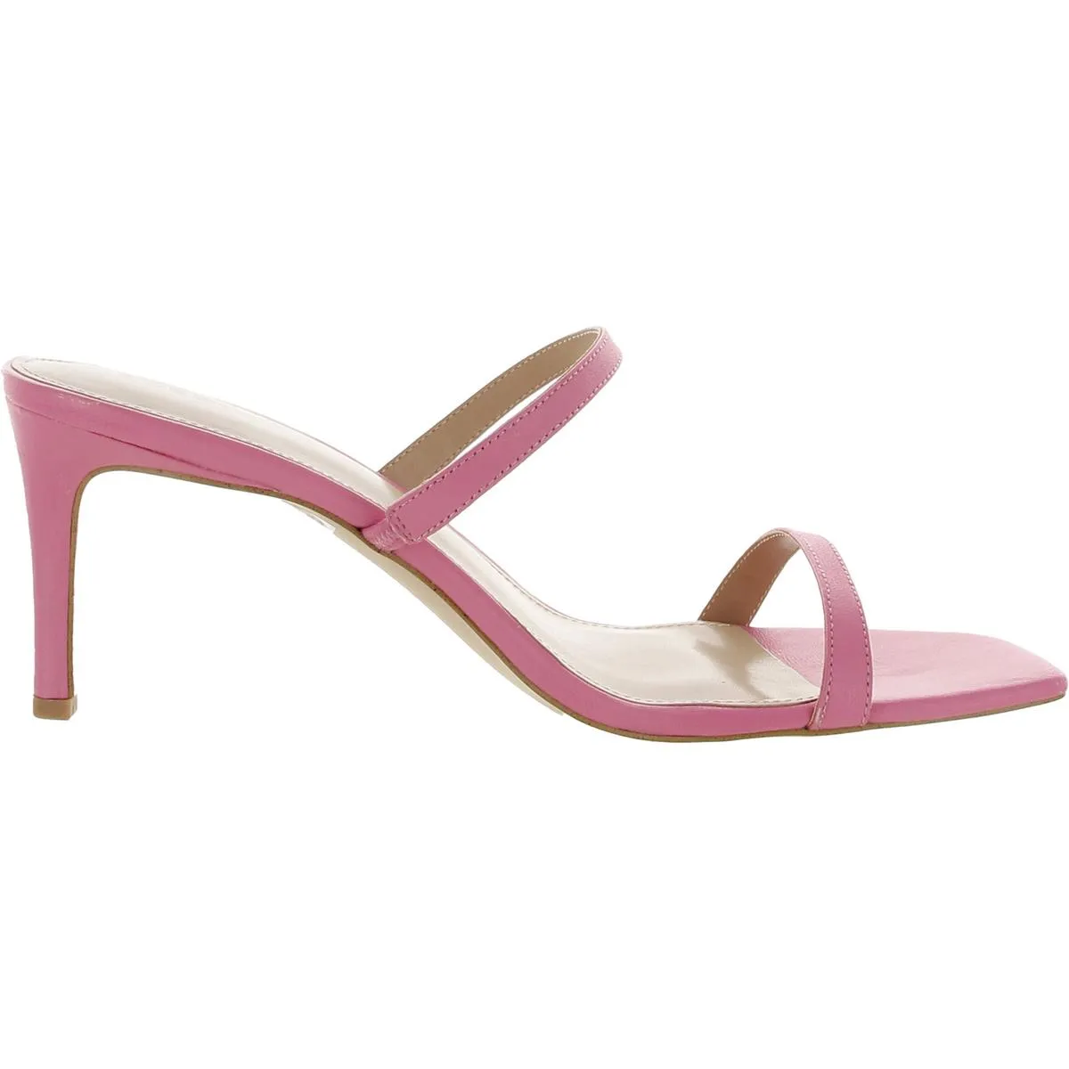 Salin Womens Leather Square Toe Dress Sandals