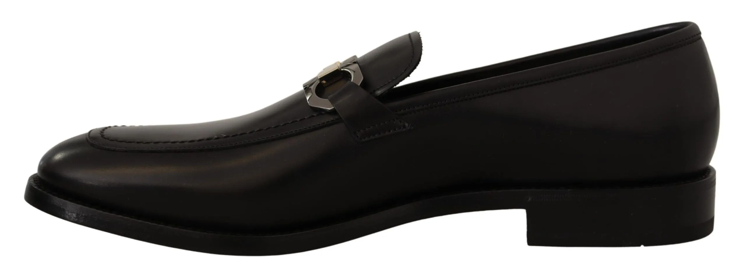 Salvatore Ferragamo Suave  Leather Gancio Bit Men's Loafers