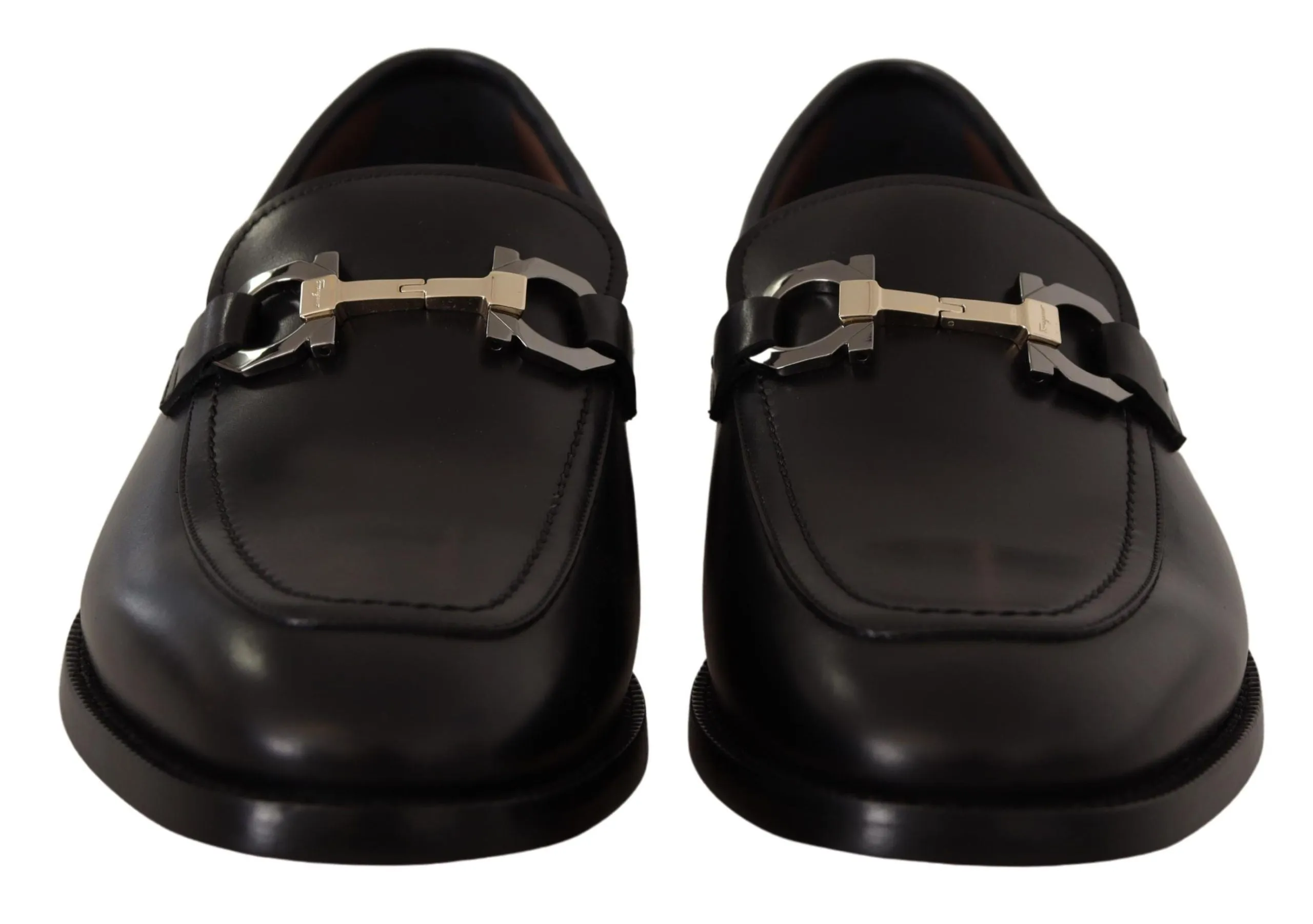 Salvatore Ferragamo Suave  Leather Gancio Bit Men's Loafers
