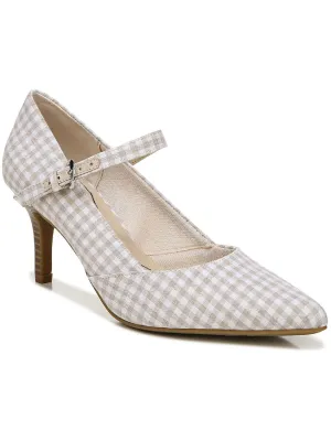 Sandrine Womens Mary Jane Man Made Dress Heels