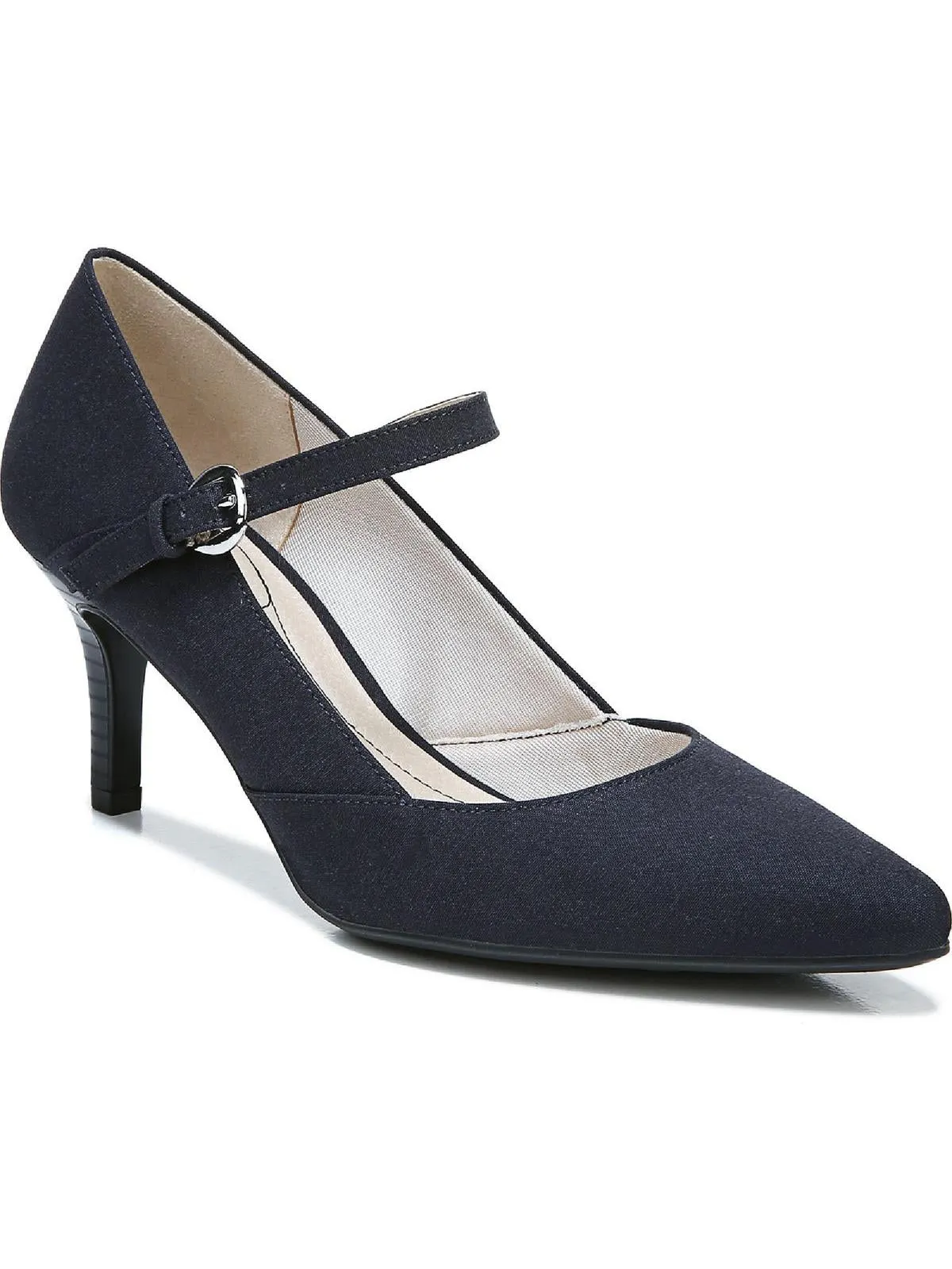 Sandrine Womens Mary Jane Man Made Dress Heels