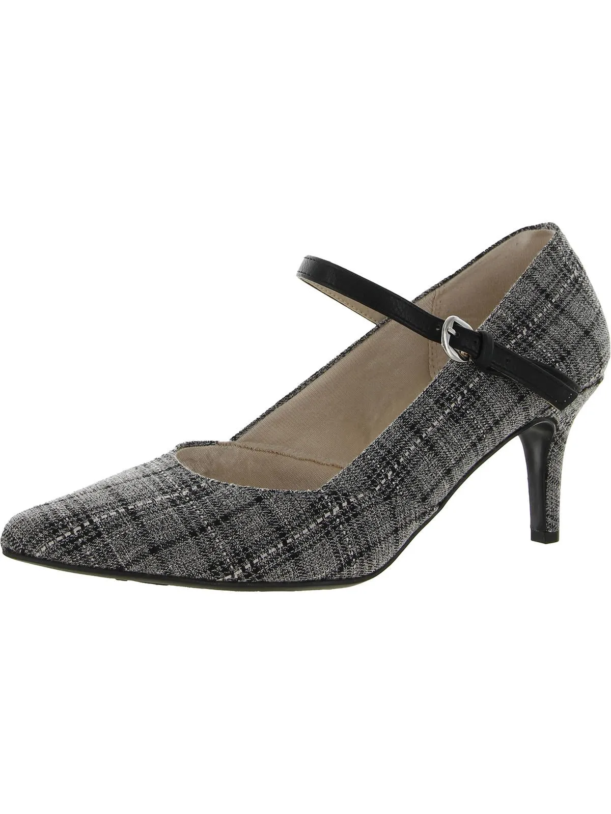 Sandrine Womens Mary Jane Man Made Dress Heels