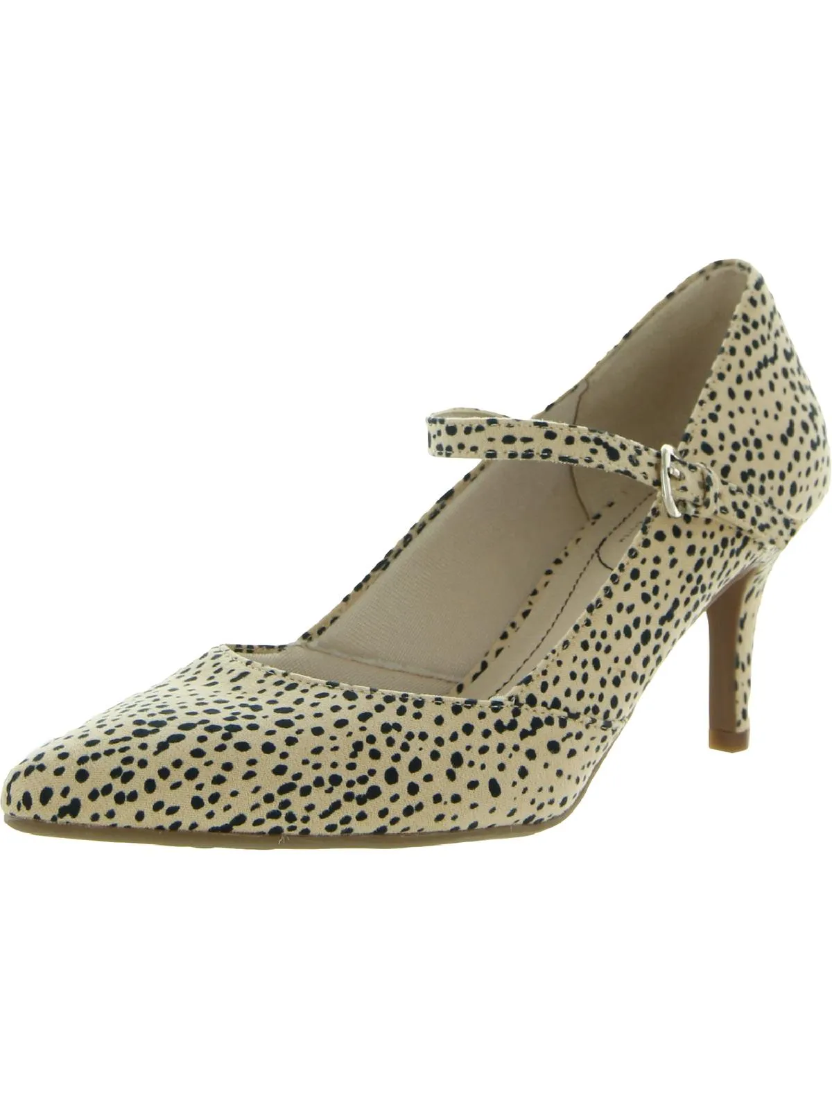 Sandrine Womens Mary Jane Man Made Dress Heels
