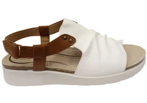Scholl Orthaheel Tyler Womens Comfortable Sandals Scholl Orthaheel Shoes