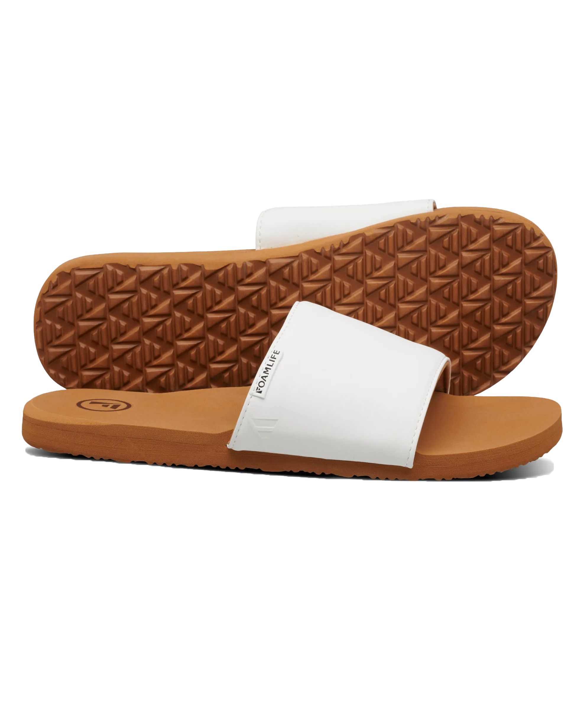 Seales Sliders in Latte Brown