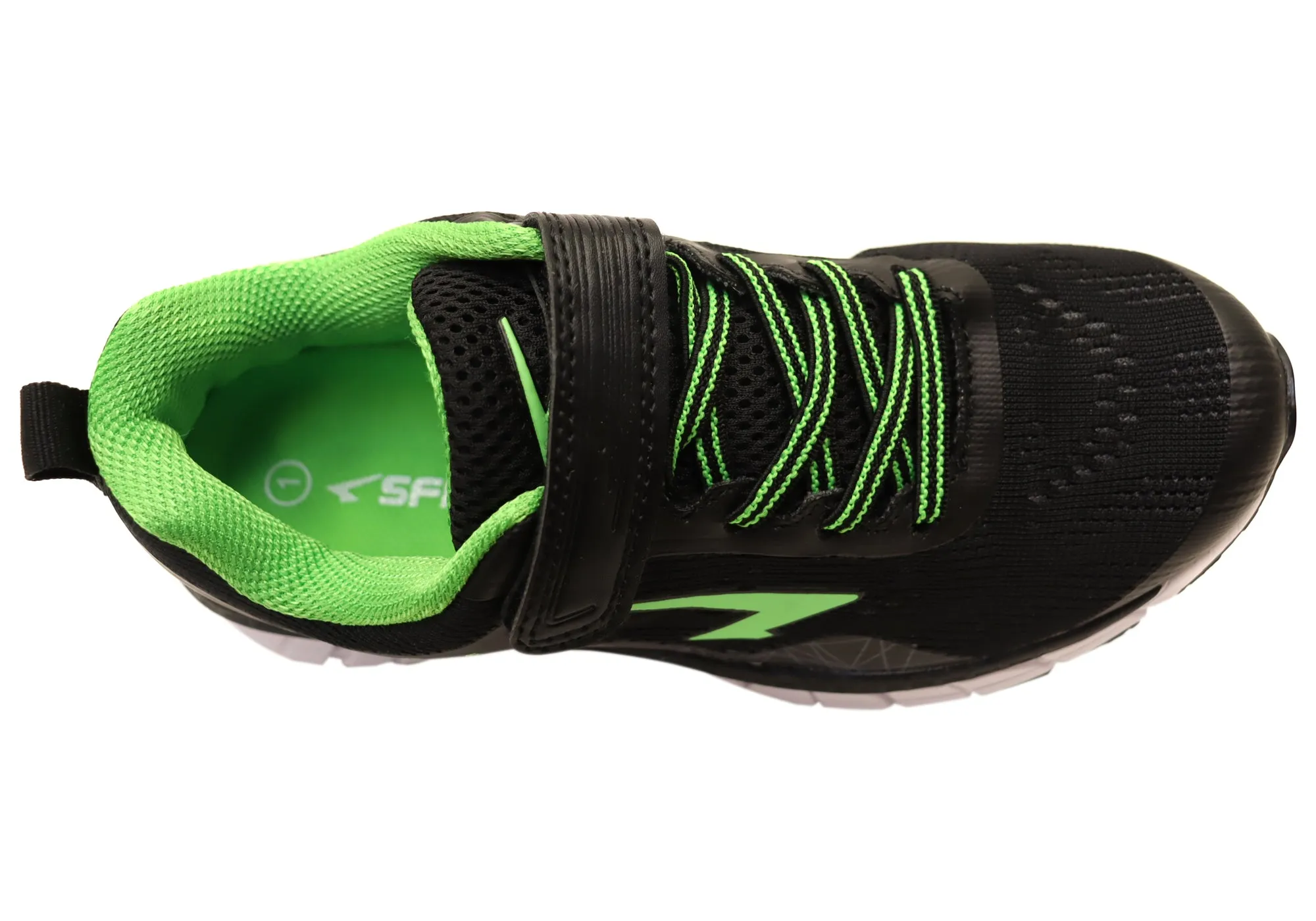 Sfida Cosmic Kids Comfortable Adjustable Strap Athletic Shoes Sfida Shoes