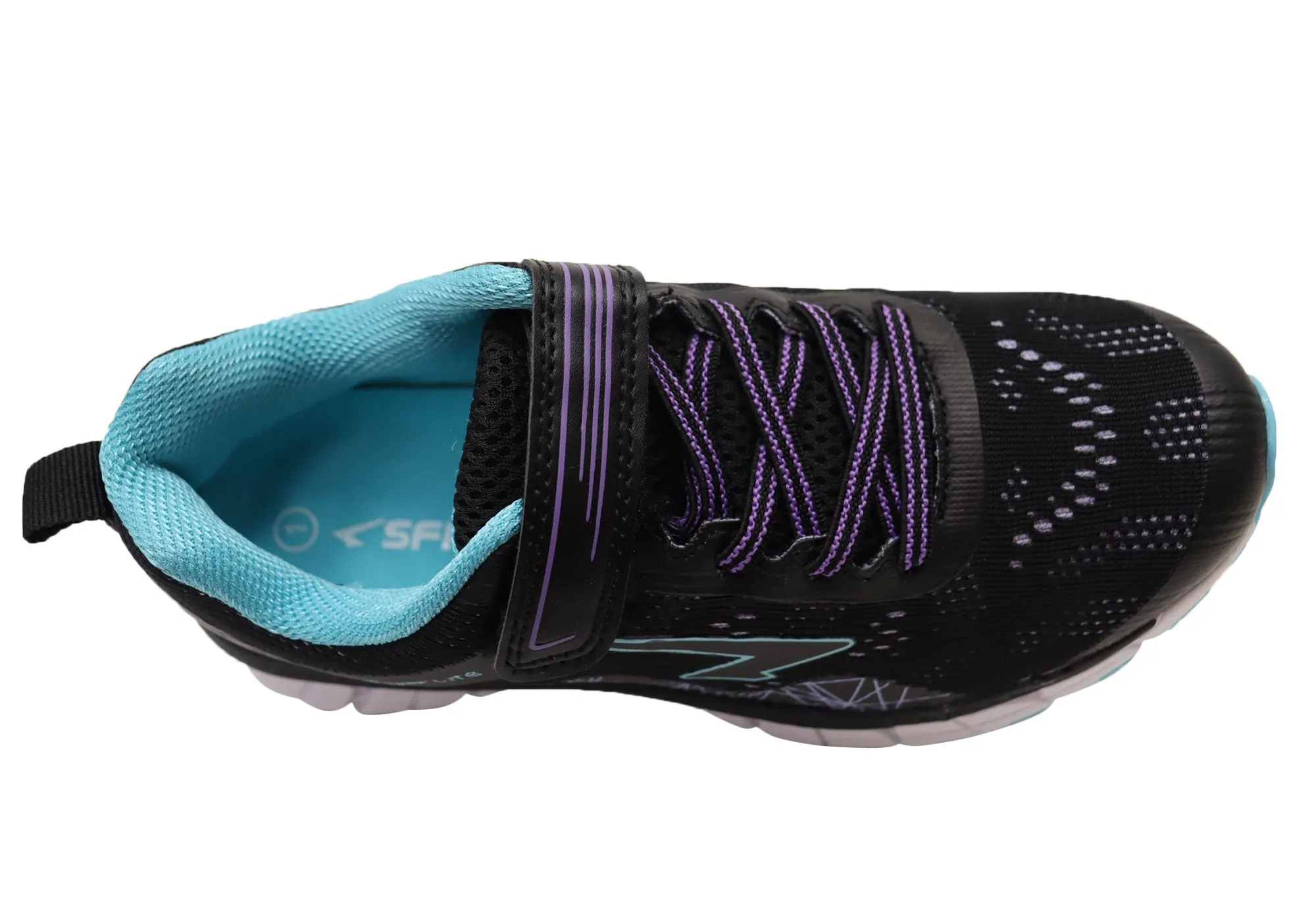Sfida Cosmic Kids Comfortable Adjustable Strap Athletic Shoes Sfida Shoes