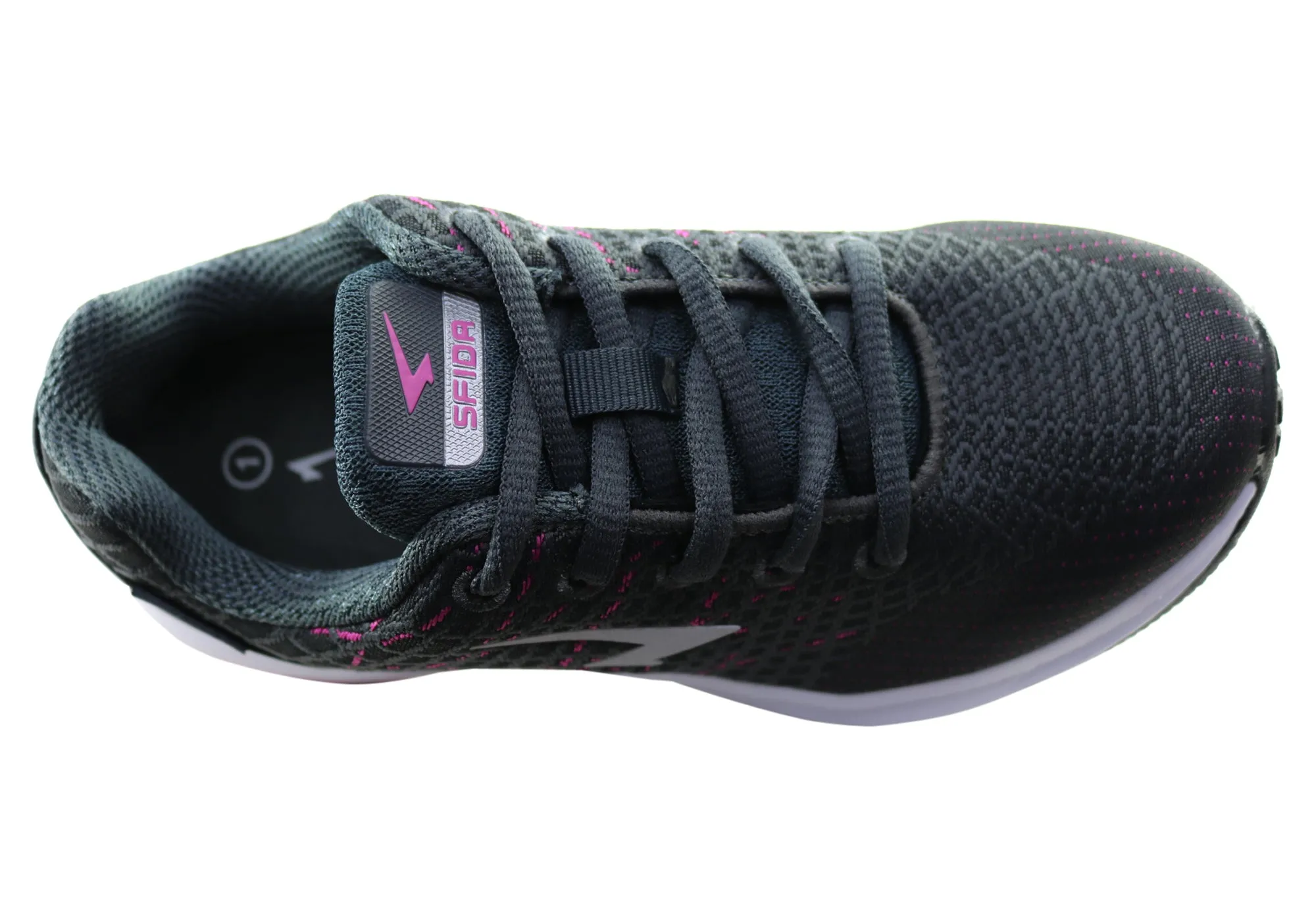 Sfida Weave Kids Comfortable Lace Up Athletic Shoes Sfida Shoes