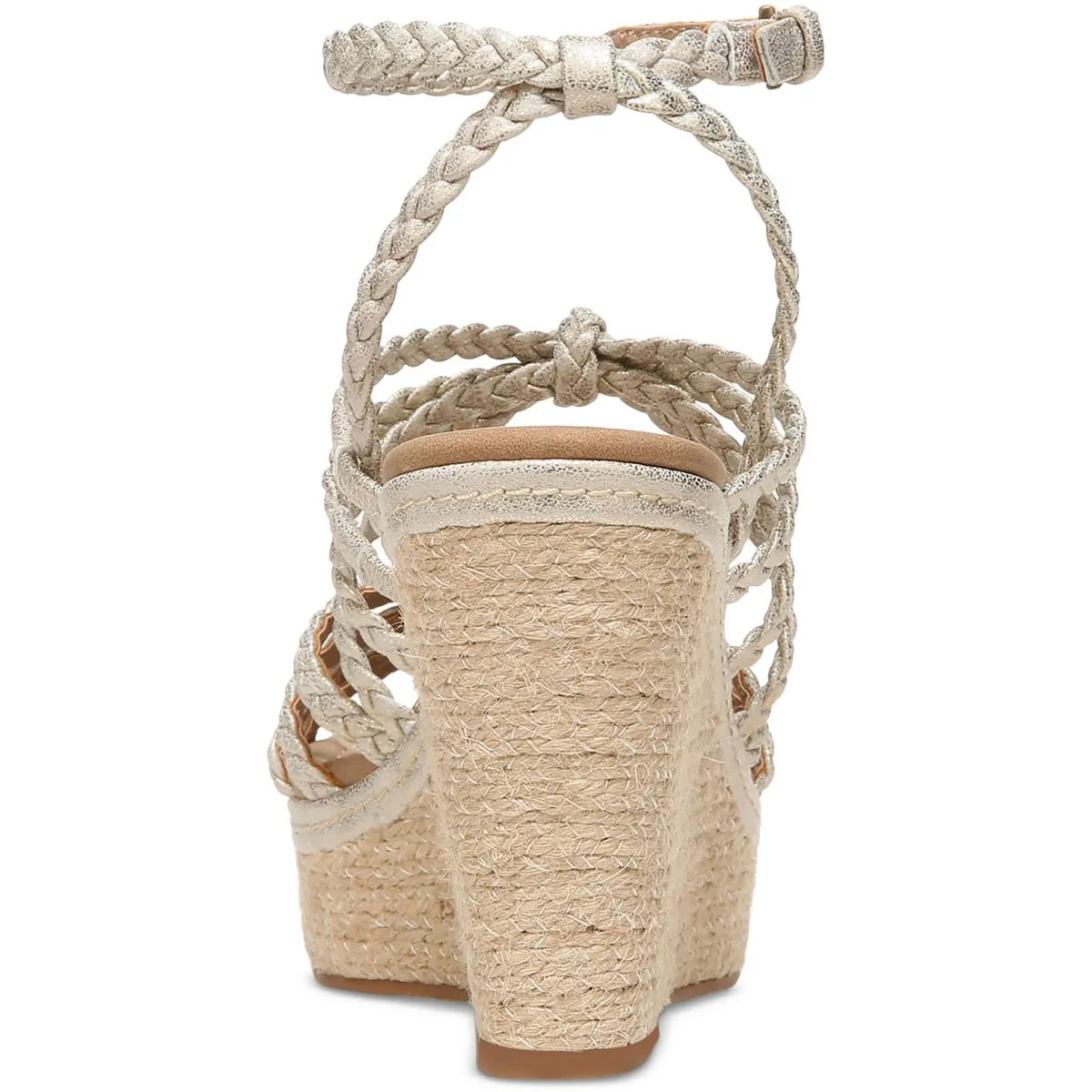 SHANA-ESPAD Womens Suede Wedge Wedge Heels
