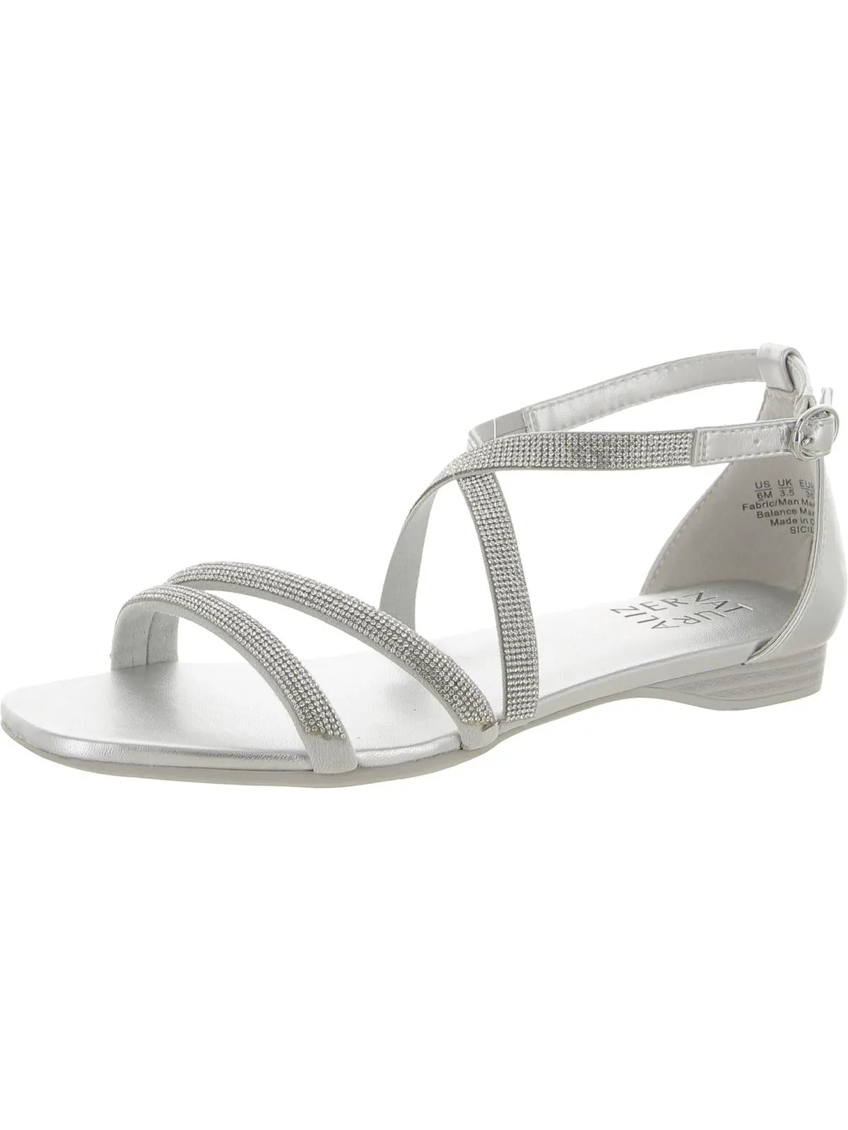 Sicily  Womens Rhinestone Dressy Strappy Sandals