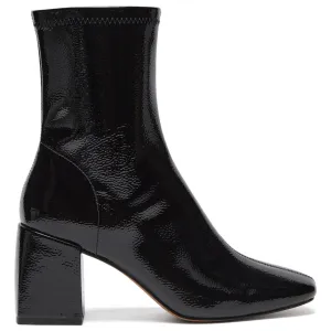 Silent D Women's Carina Black Crinkle Patent