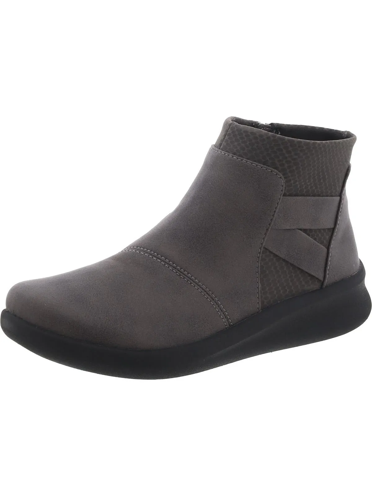 Sillian 2.0 Hi Womens Faux Suede Zipper Ankle Boots