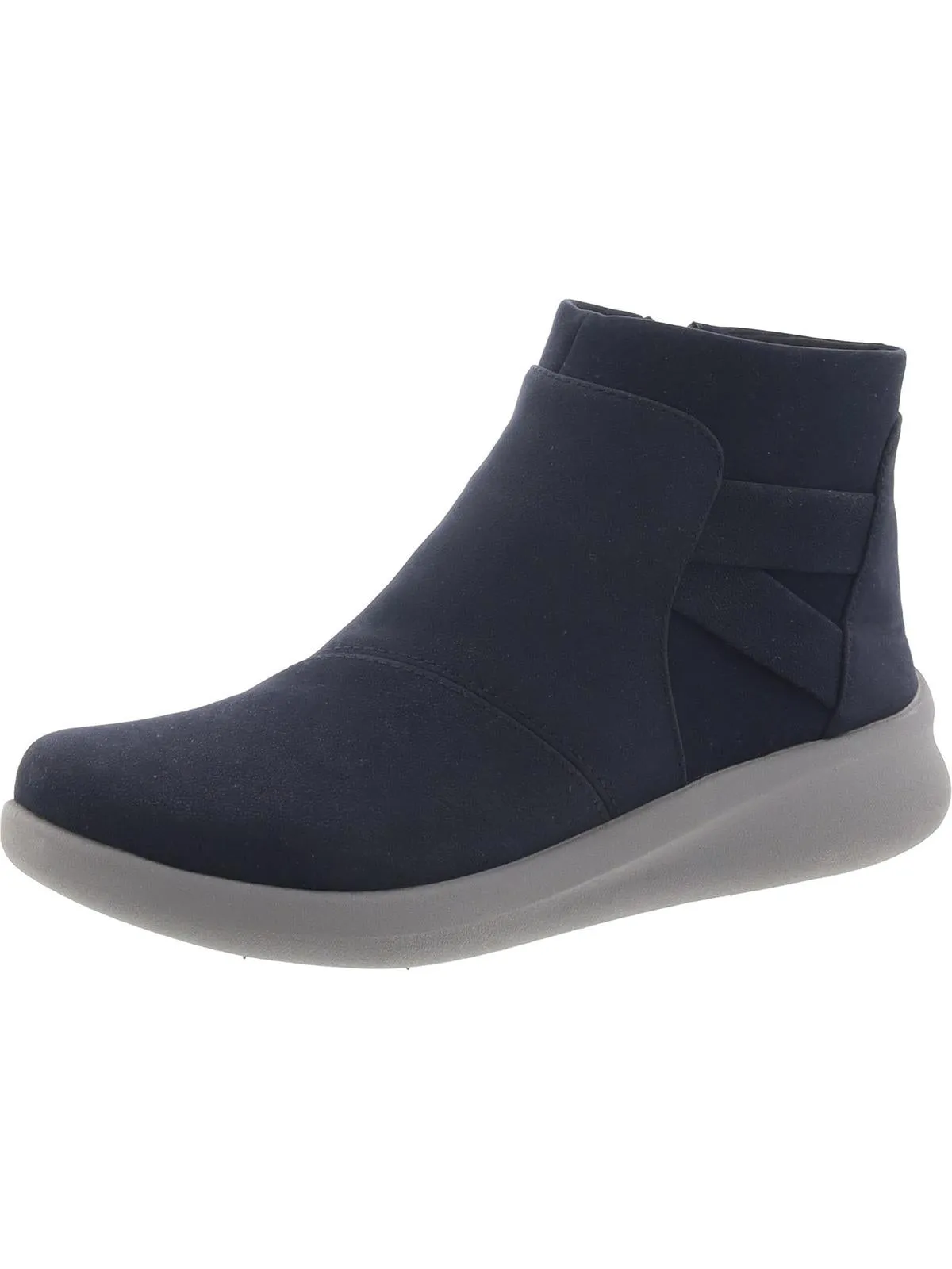 Sillian 2.0 Hi Womens Faux Suede Zipper Ankle Boots