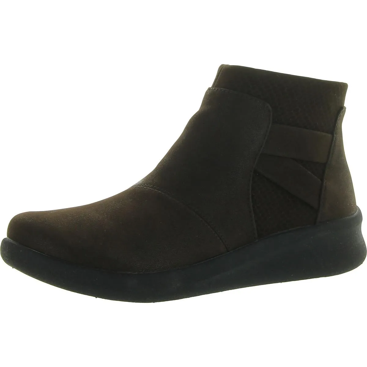 Sillian 2.0 Hi Womens Faux Suede Zipper Ankle Boots