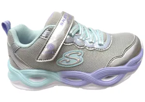 Skechers Girls Kids S Lights Twisty Glow Light Up Shoes Skechers Shoes