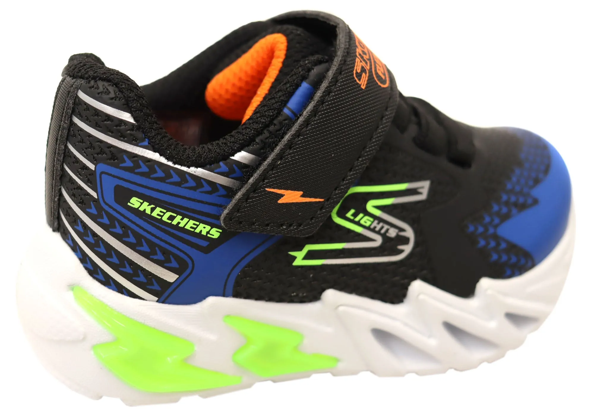 Skechers Infant Toddler Kids Boys S Lights Flex Glow Bolt Shoes Skechers Shoes