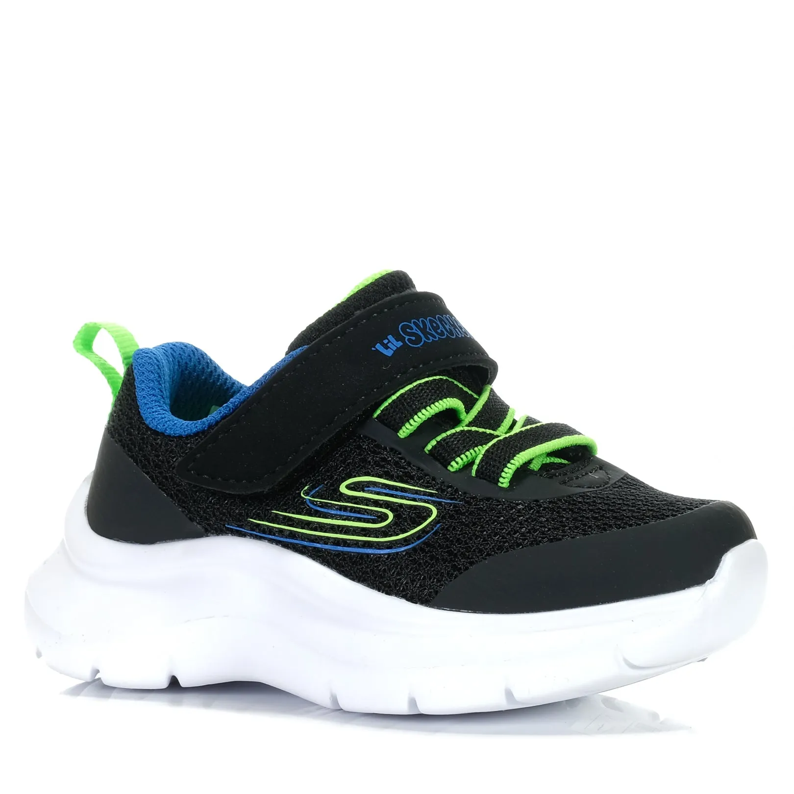 Skechers Infants' Skech Fast - Brisk Buddies 407315N Black Shoes_Skechers