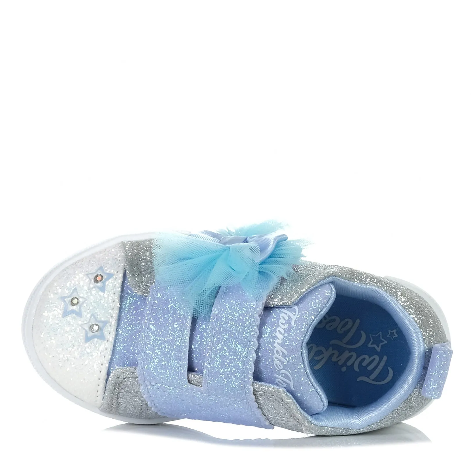 Skechers Infants' Twinkle Sparks - Glitter Gems 314778N Silver/L Shoes_Skechers