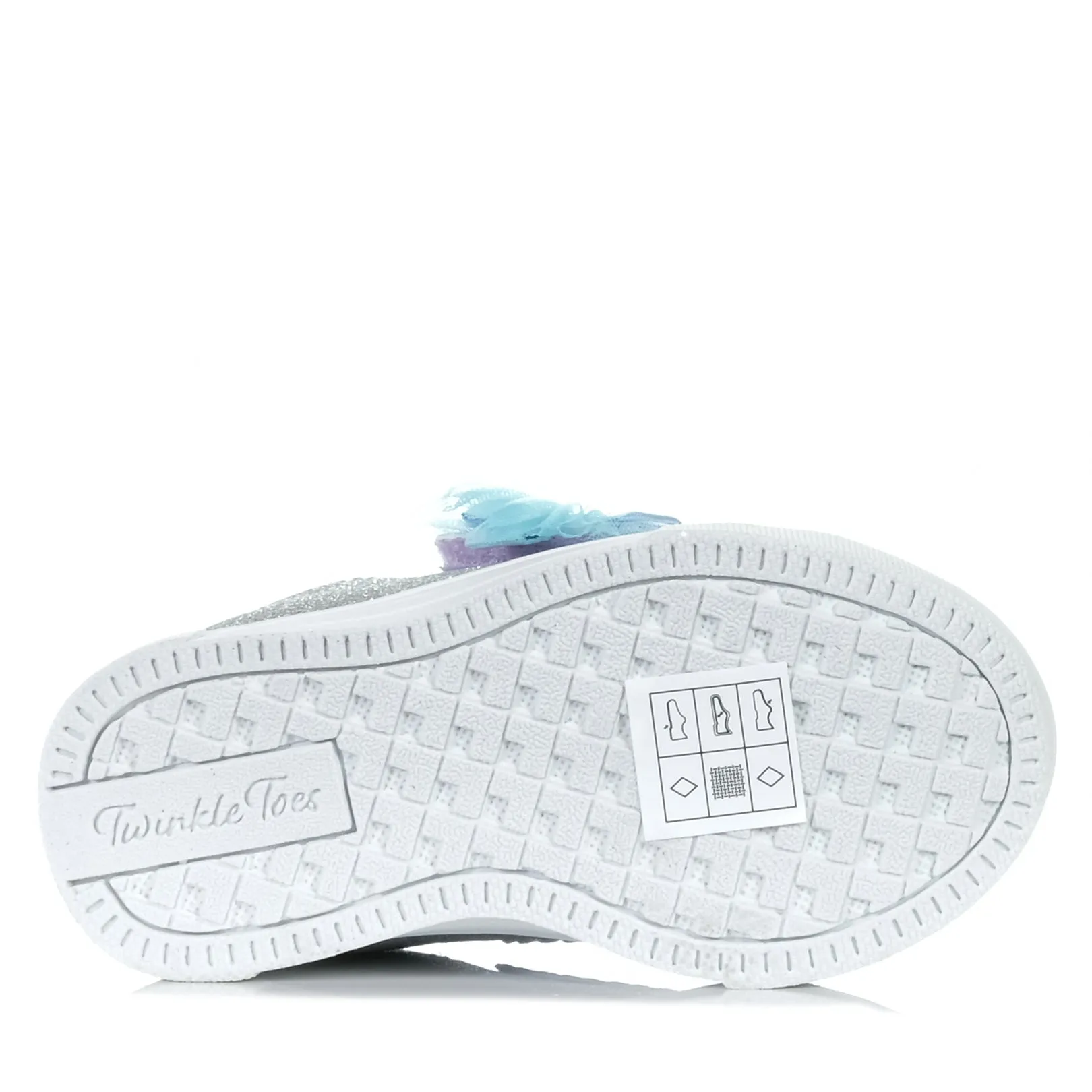 Skechers Infants' Twinkle Sparks - Glitter Gems 314778N Silver/L Shoes_Skechers