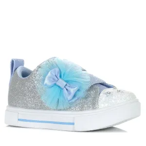 Skechers Infants' Twinkle Sparks - Glitter Gems 314778N Silver/L Shoes_Skechers