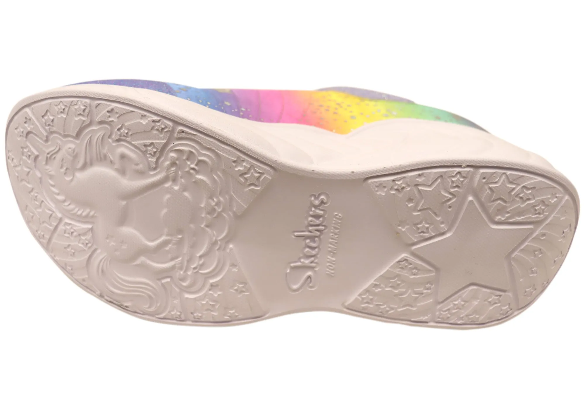 Skechers Kids Girls S Lights Unicorn Dreams Light Up Shoes Skechers Shoes
