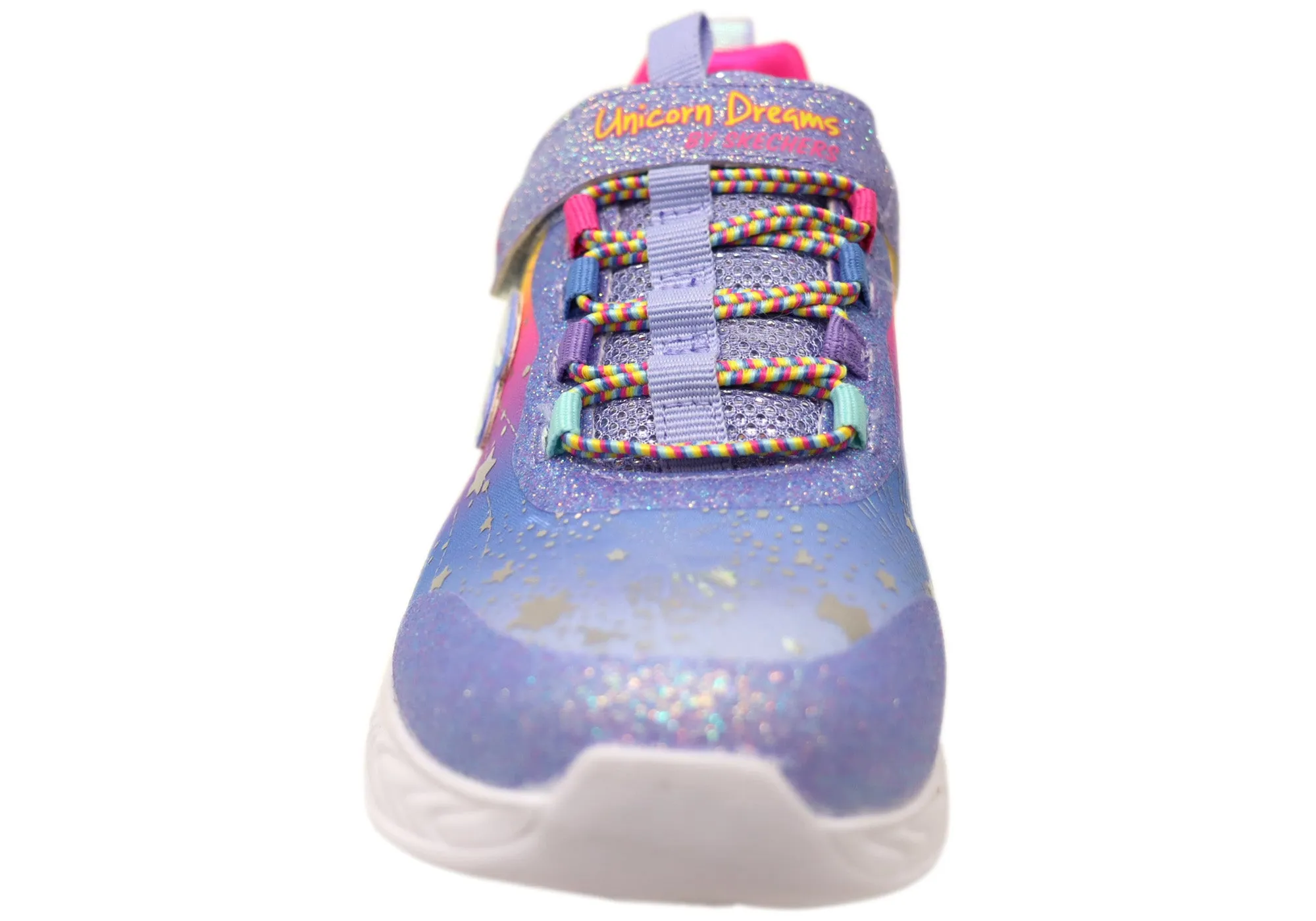 Skechers Kids Girls S Lights Unicorn Dreams Light Up Shoes Skechers Shoes