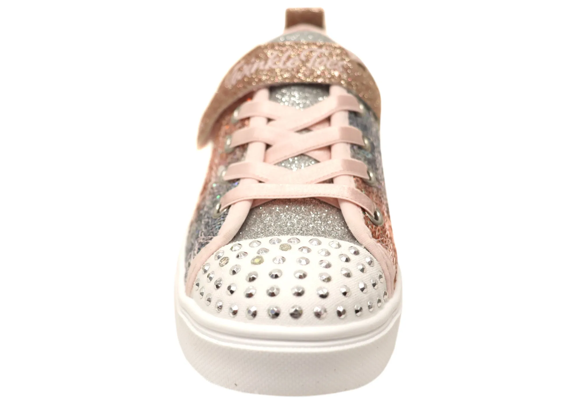 Skechers Kids S Lights Twinkle Sparks Sequin Flash Light Up Shoes Skechers Shoes