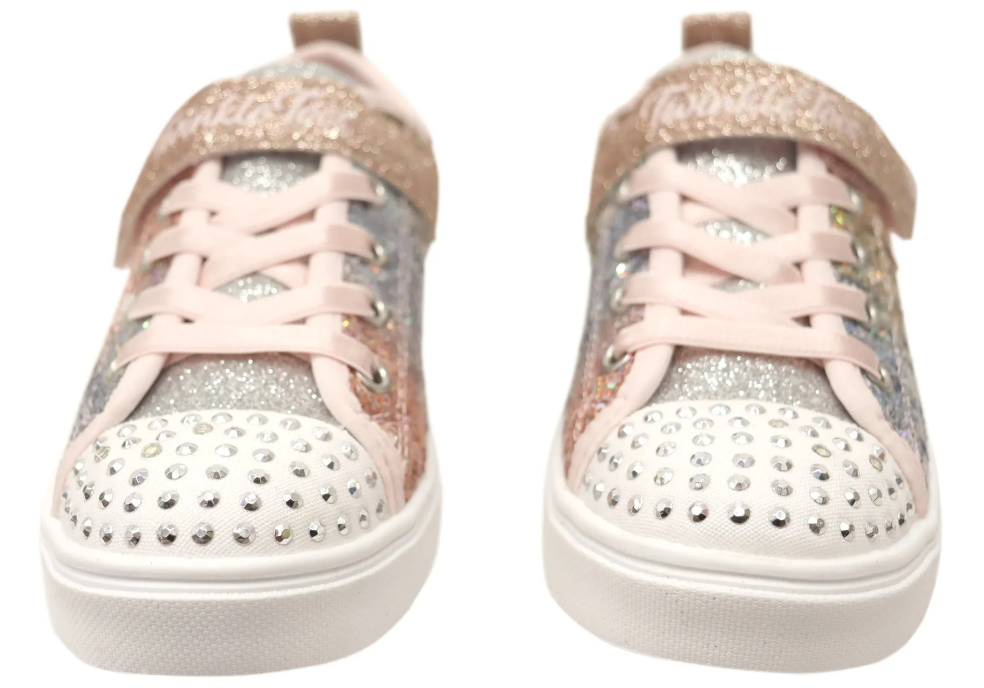 Skechers Kids S Lights Twinkle Sparks Sequin Flash Light Up Shoes Skechers Shoes