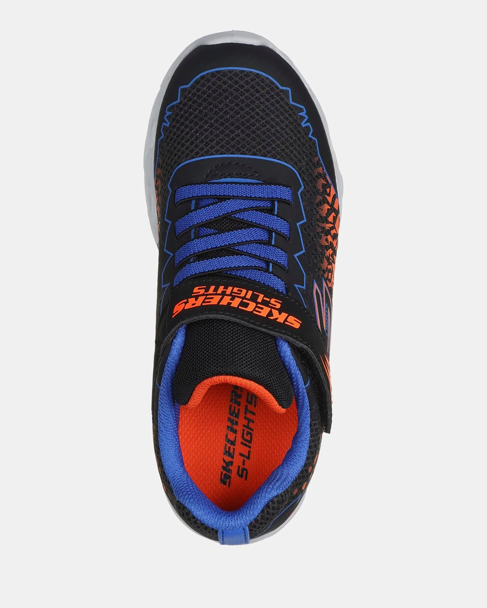 Skechers Shoes Vortex 2.0 Youth Black/Blue/Orange