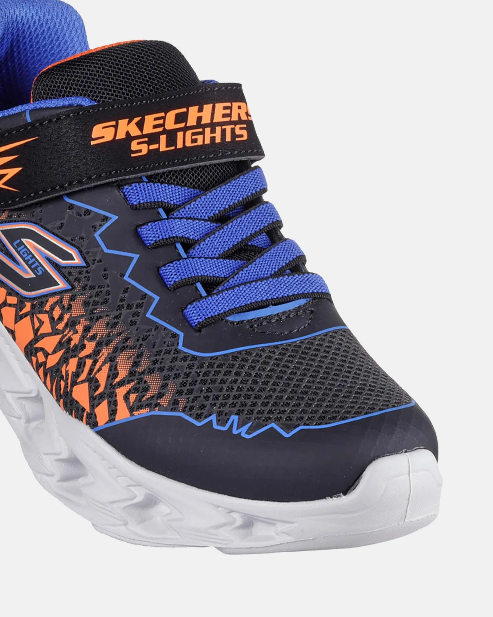 Skechers Shoes Vortex 2.0 Youth Black/Blue/Orange