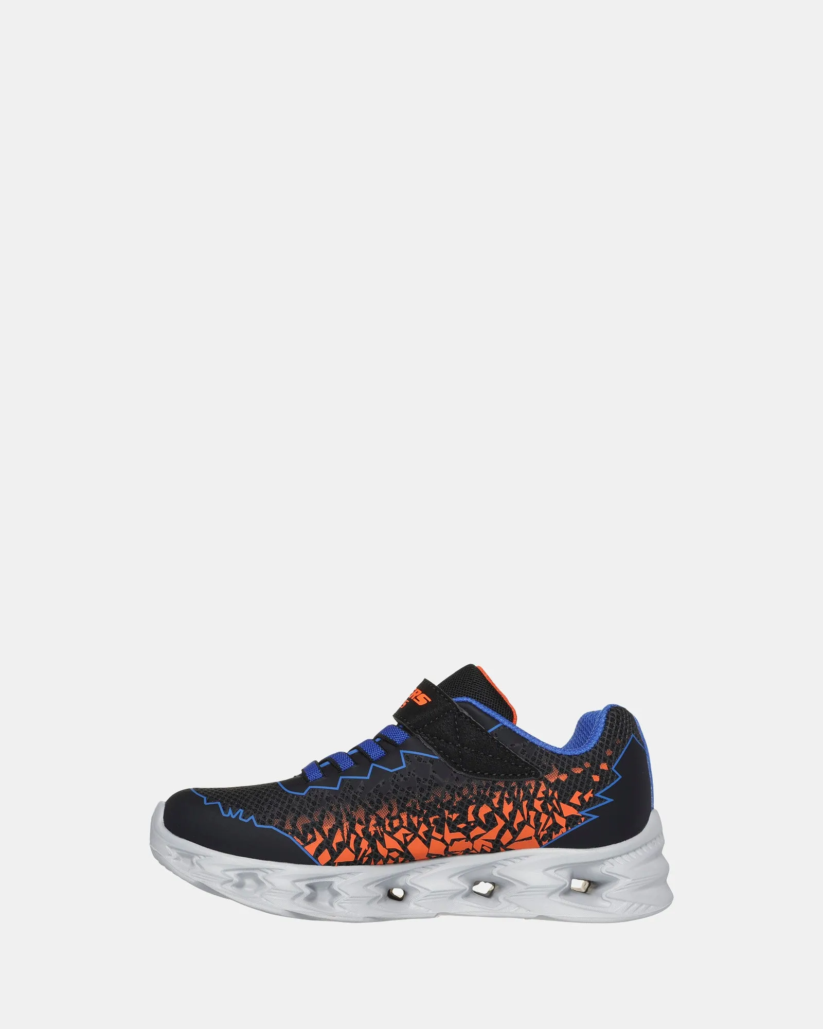 Skechers Shoes Vortex 2.0 Youth Black/Blue/Orange