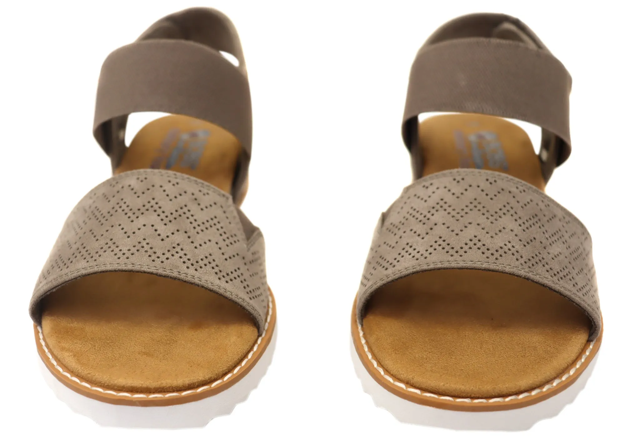 Skechers Womens Bobs Desert Kiss Memory Foam Footbed Sandals Skechers Shoes