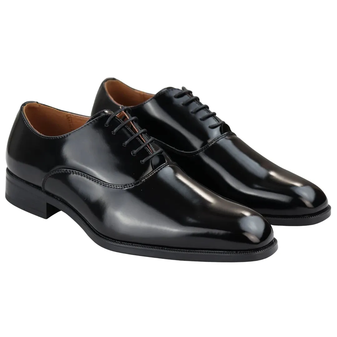 Smart Formal Shoes Patent Round Toe VIntage 1920s