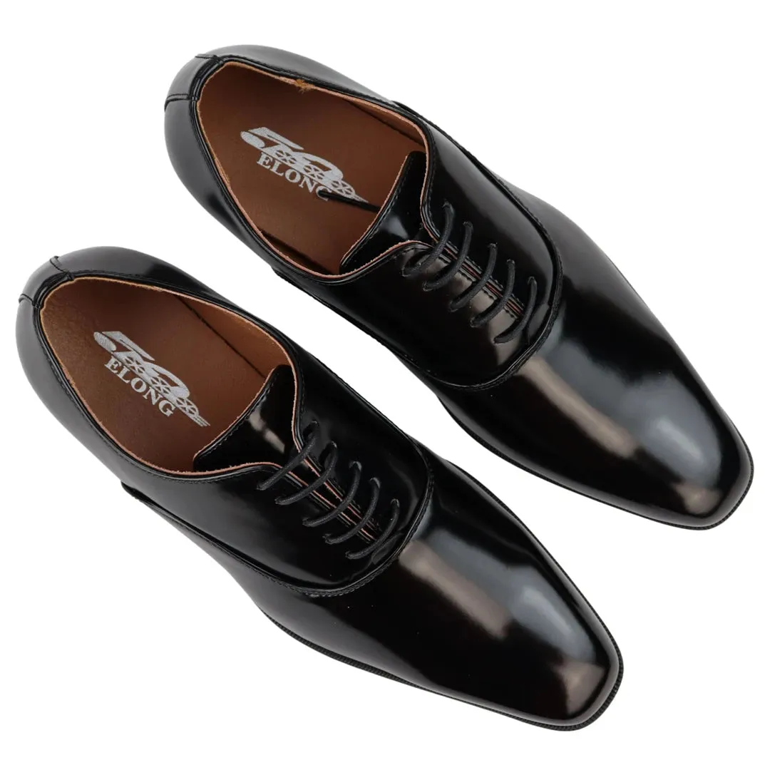 Smart Formal Shoes Patent Round Toe VIntage 1920s