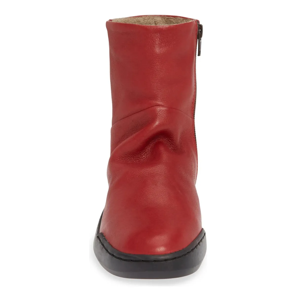 Softinos by Bos & Co Women's Bler550SOF Red Smooth Waterproof
